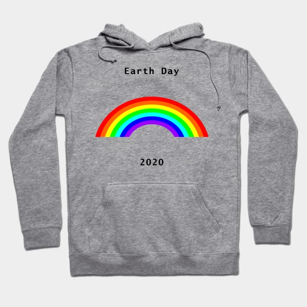 Rainbows for Earth Day Hoodie by ellenhenryart
